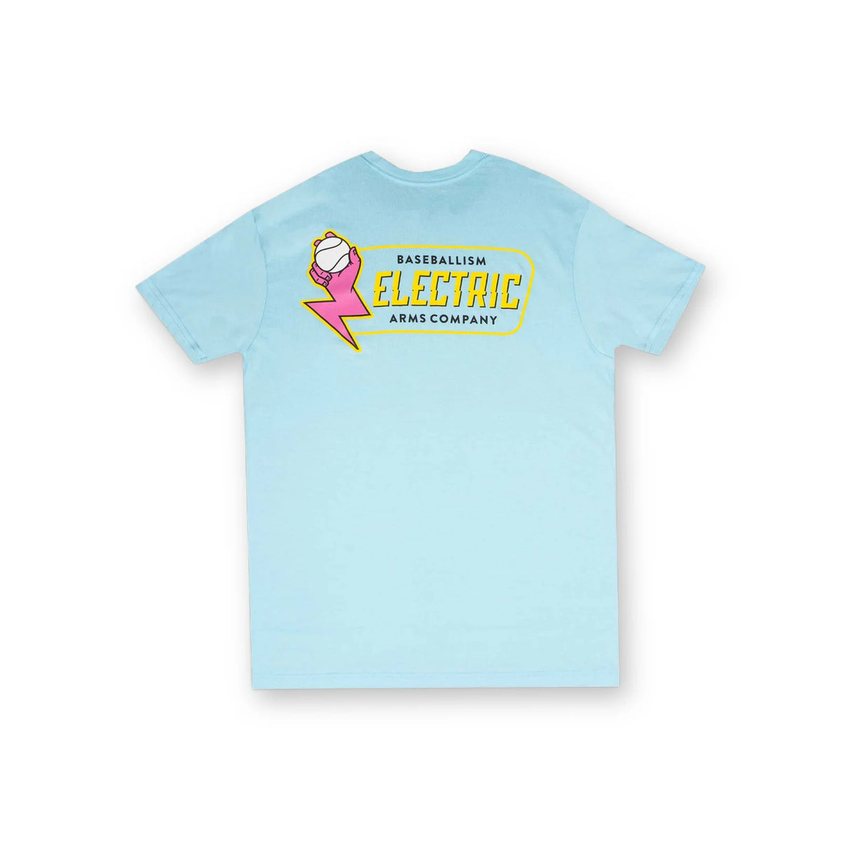 Baseballism Electric Arms Youth T-Shirt Blue