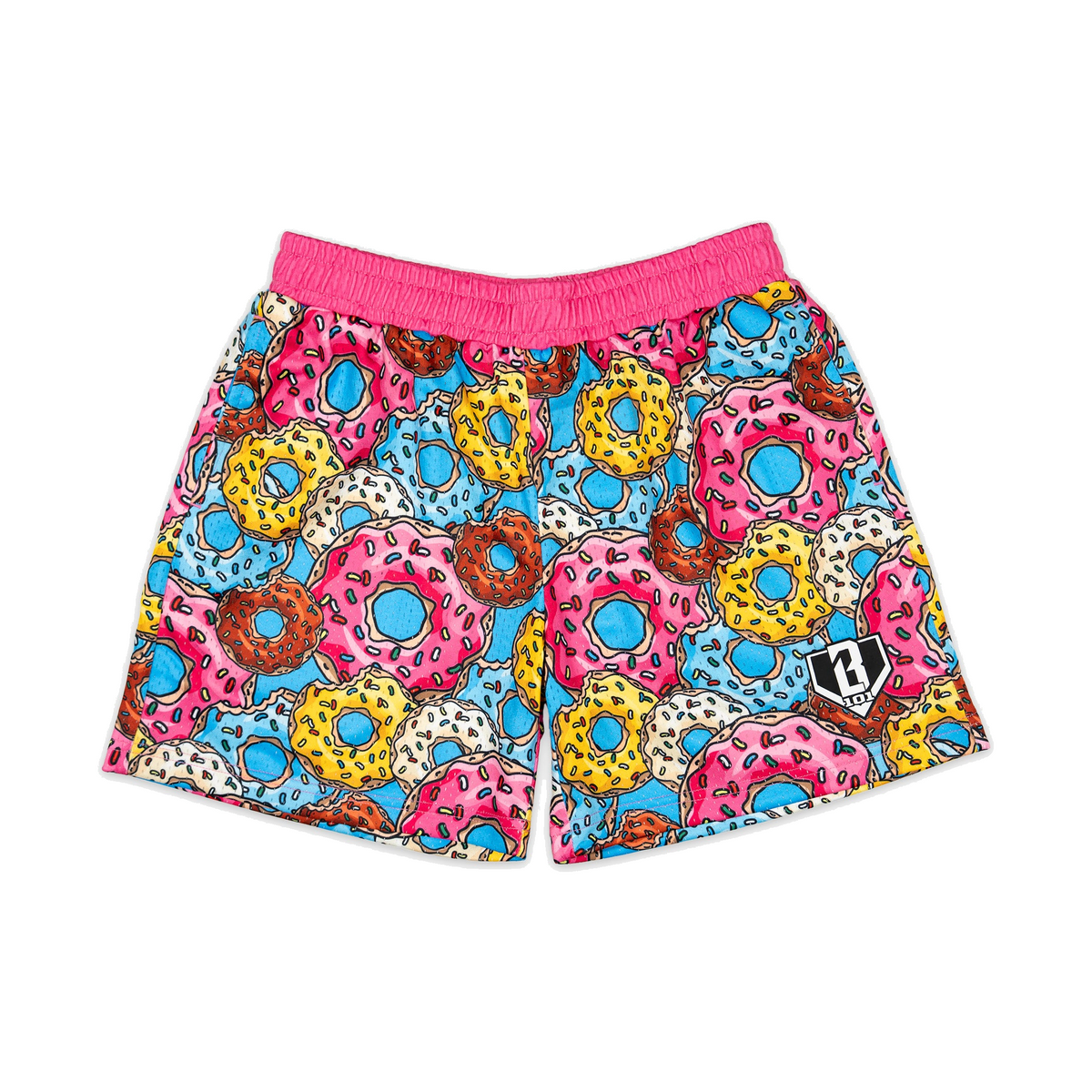 Baseball Lifestyle Donut Youth Shorts Assorted Flavors 1
