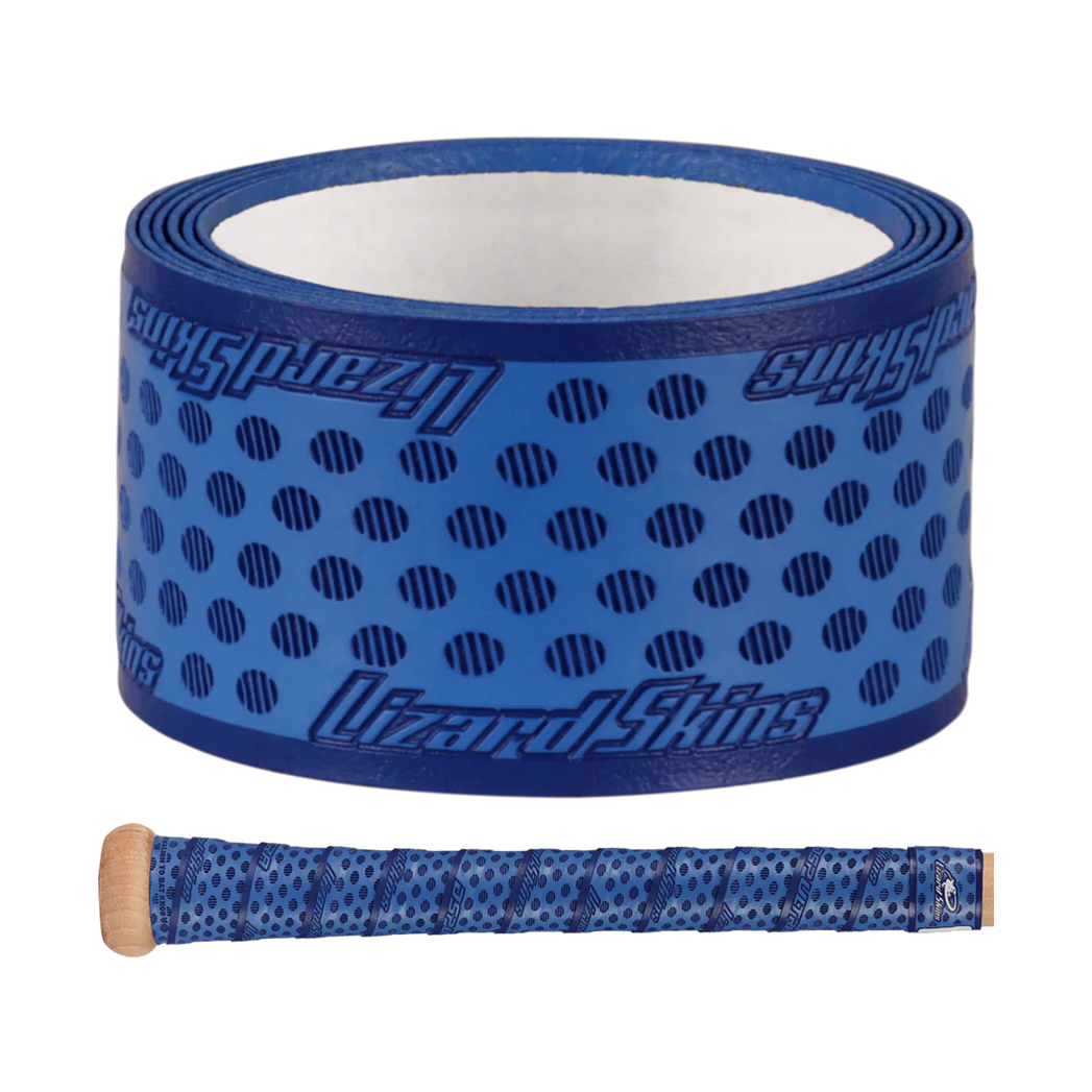 Lizard Skins 1.1 mm Dura Soft Polymer Bat Grip — Royal Blue