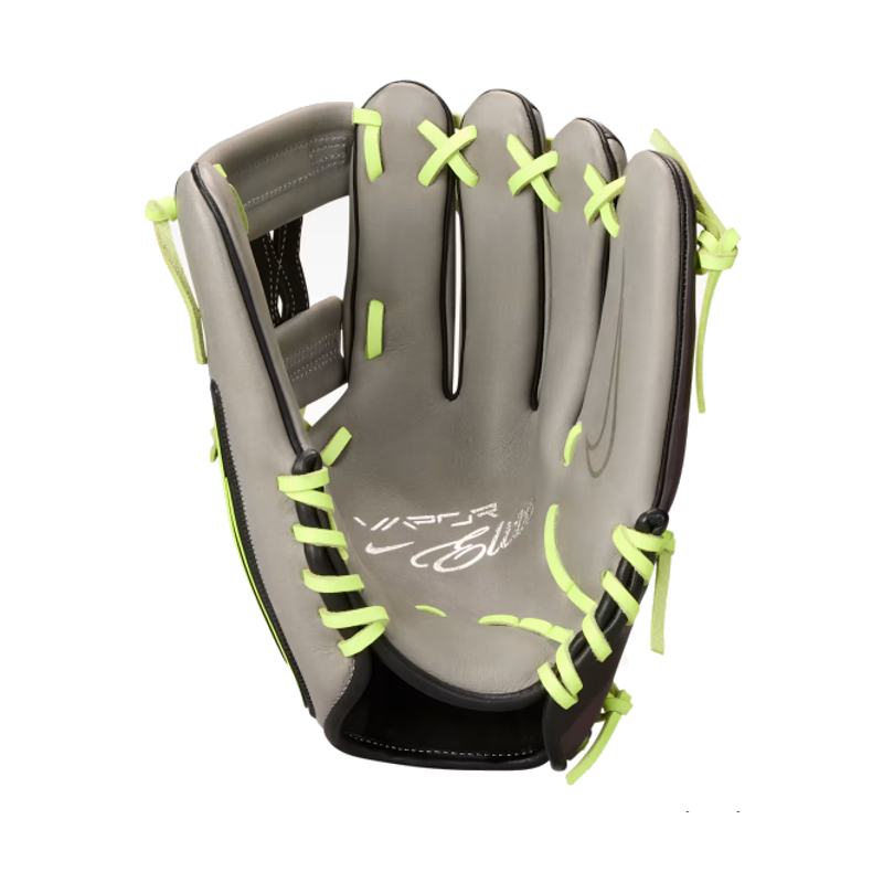 Nike Vapor Elite Snake Eyes Web RHT Smoke Grey/Volt/Black 11.5 in