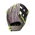 Nike Vapor Elite H Web RHT Smoke Grey/Volt/Black  12.75 in