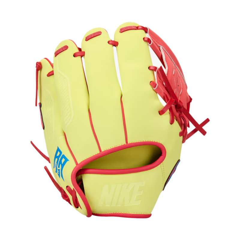 Nike Y Vapor Acuna FM Optic Yellow/Bright Crimson/Photo Blue 10.5 in