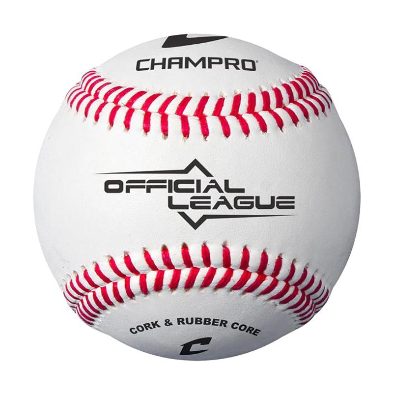 Champro CBB-90 Official League Baseball (Dozen) Cork/Rubber Core Synthetic