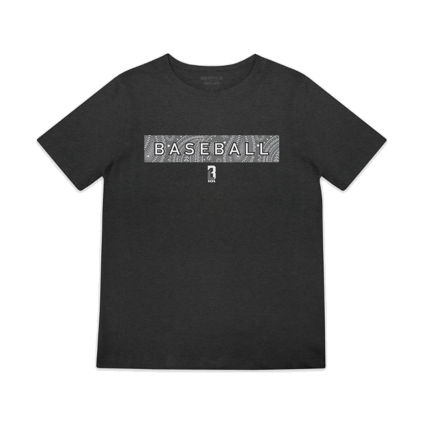 Paisley Youth Tee Grey