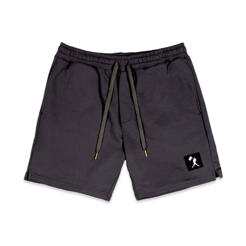 Play Hard Comfort Sweat Shorts Charcoal