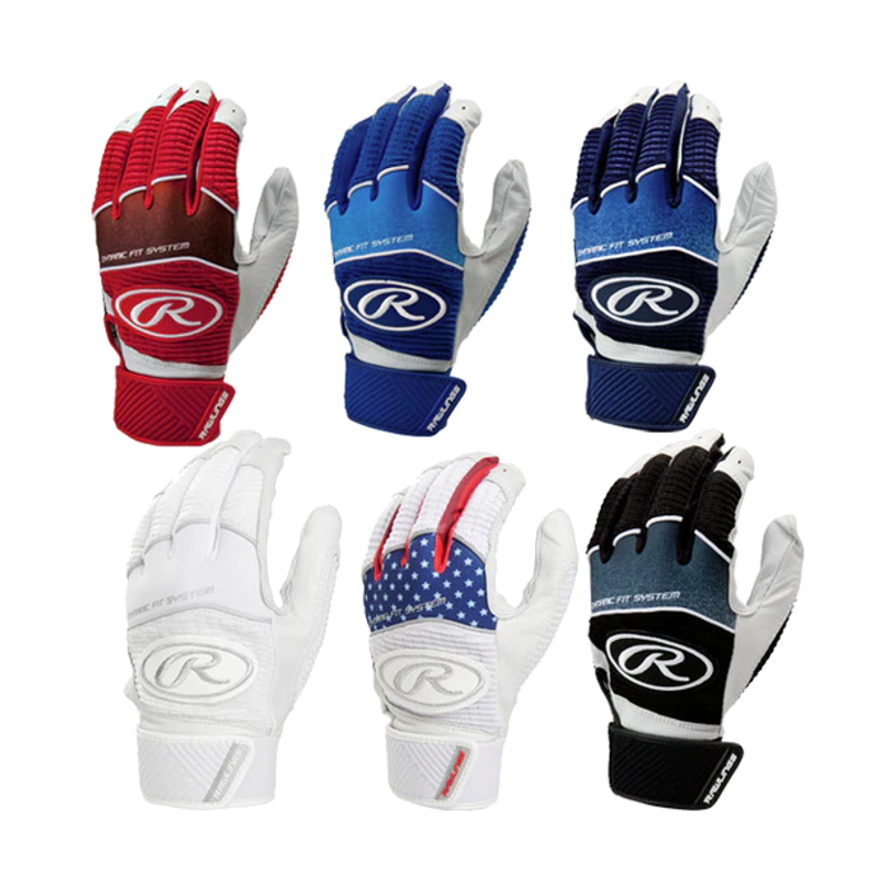 Rawlings Workhorse Youth Baseball Batting Gloves