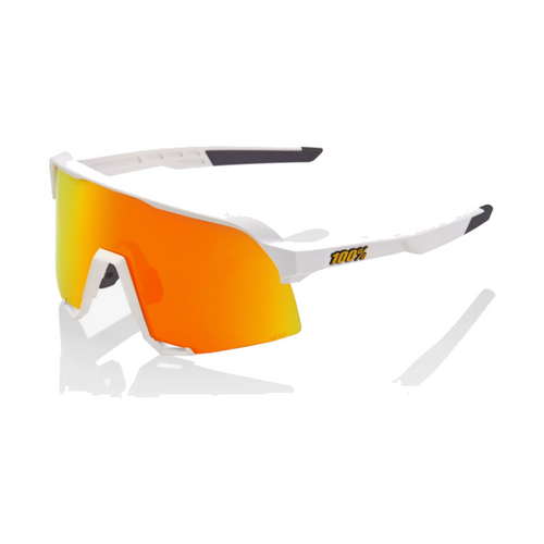 100% S3 Soft Tact White Hiper Red Multilayer Mirror Lens