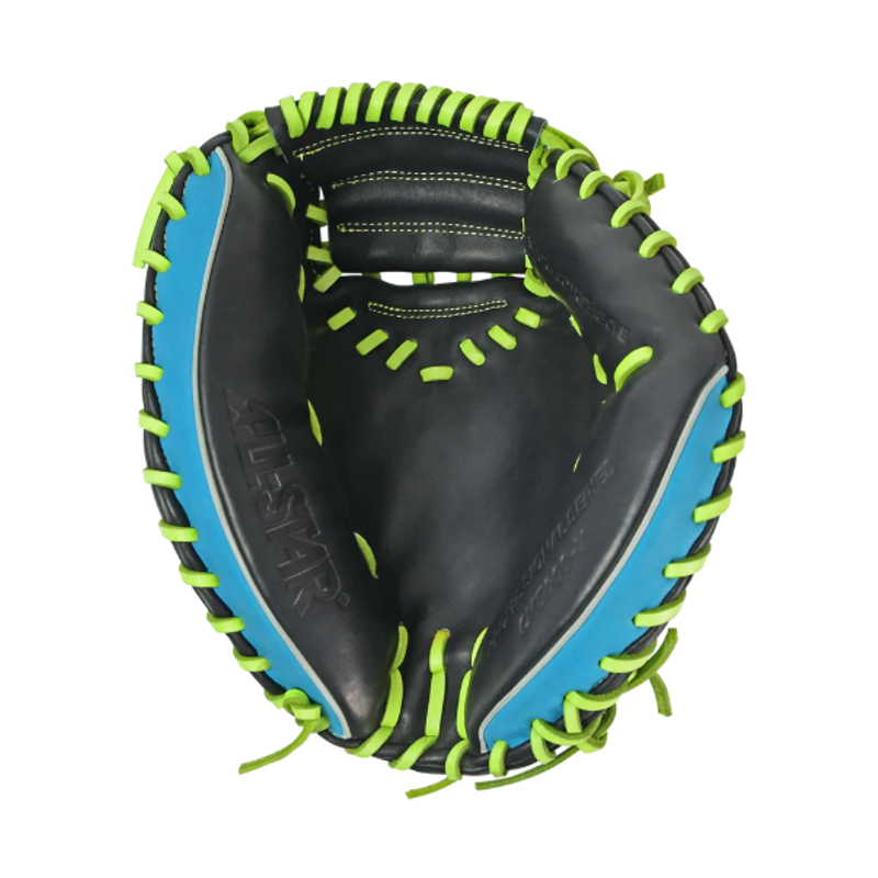 S7 Elite Catchers Mitt 33in Sky Blue/Black