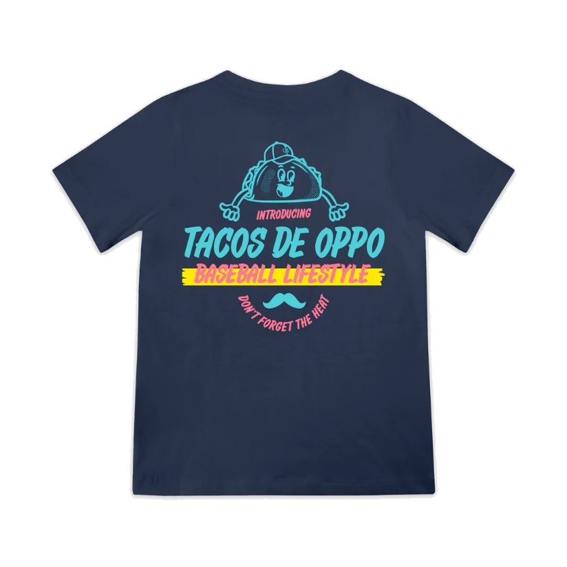 Taco Youth Tee Navy