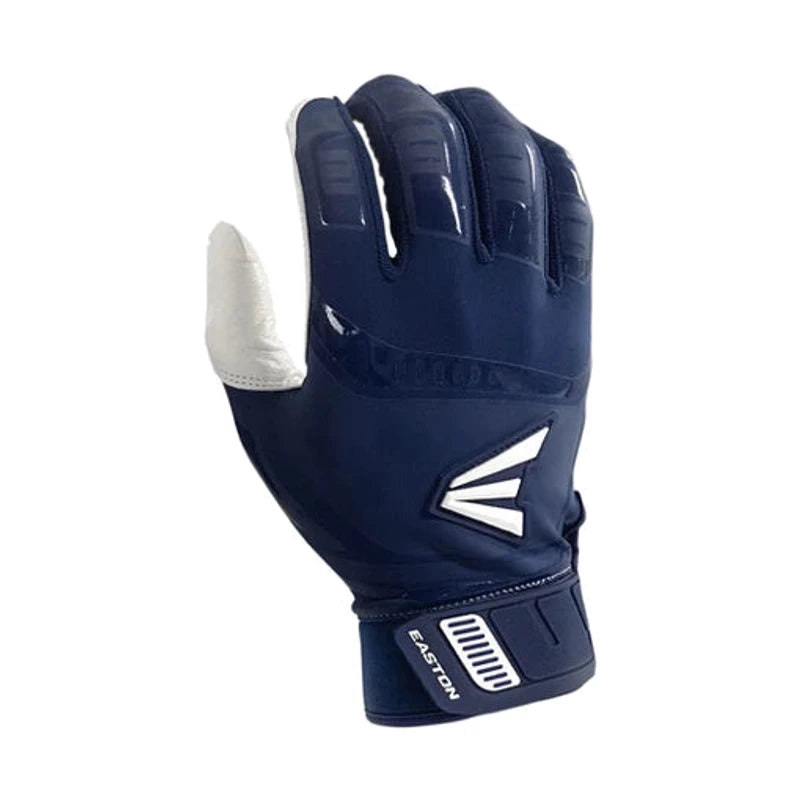 Easton Walk-Off Youth Batting Gloves â€” Navy