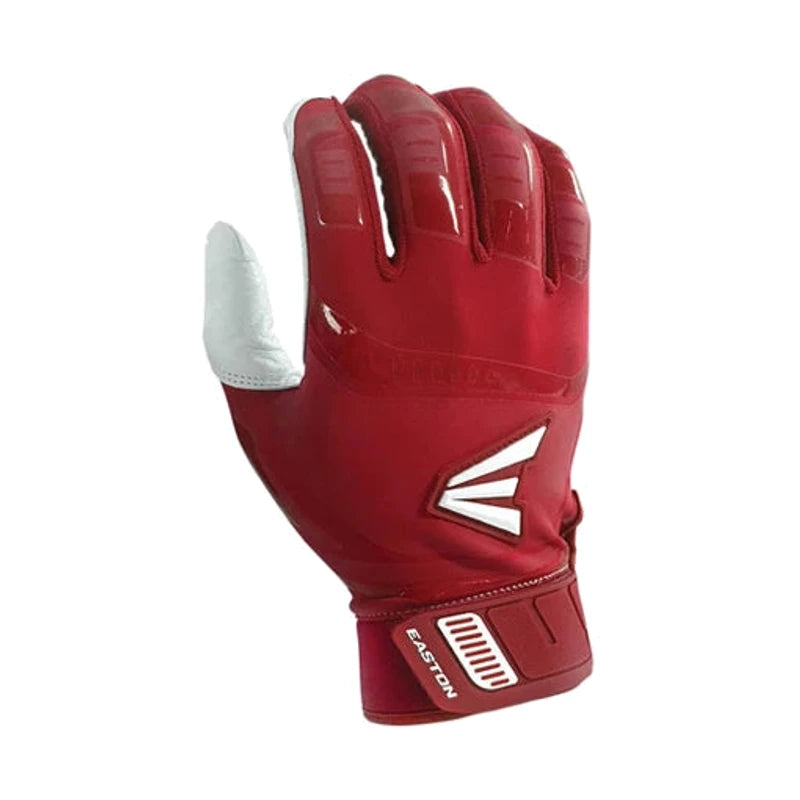 Easton Walk-Off Youth Batting Gloves â€” Scarlet