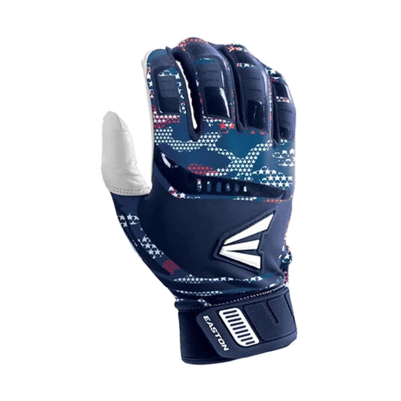 Easton Walk-Off Youth Batting Gloves â€” Stars/Stripes
