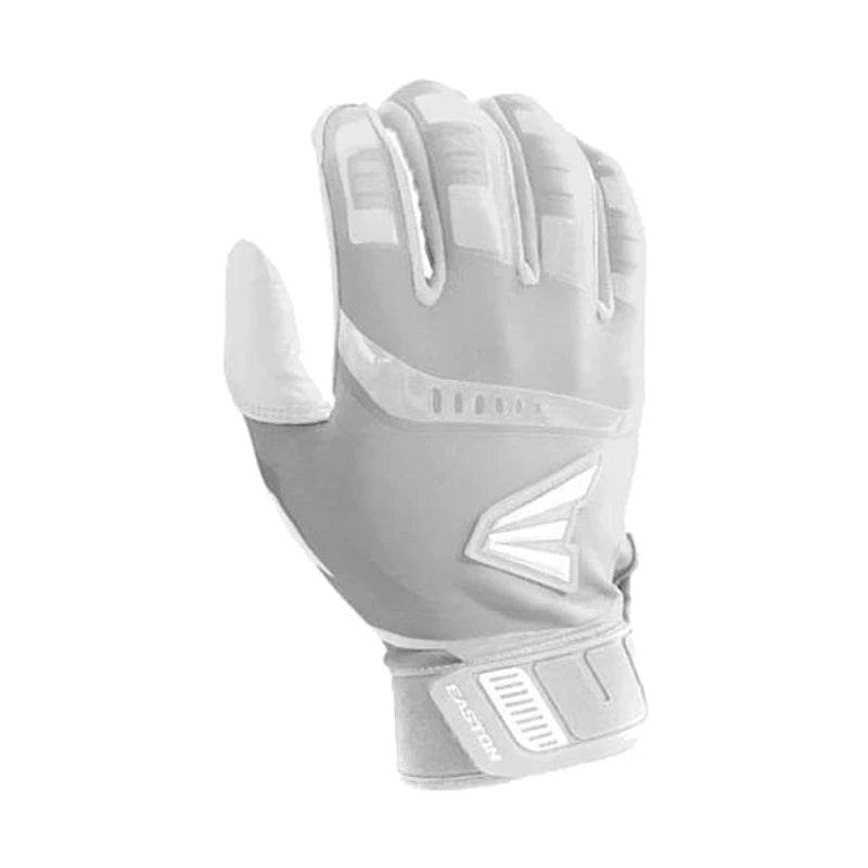 Easton Walk-Off Youth Batting Gloves â€” White