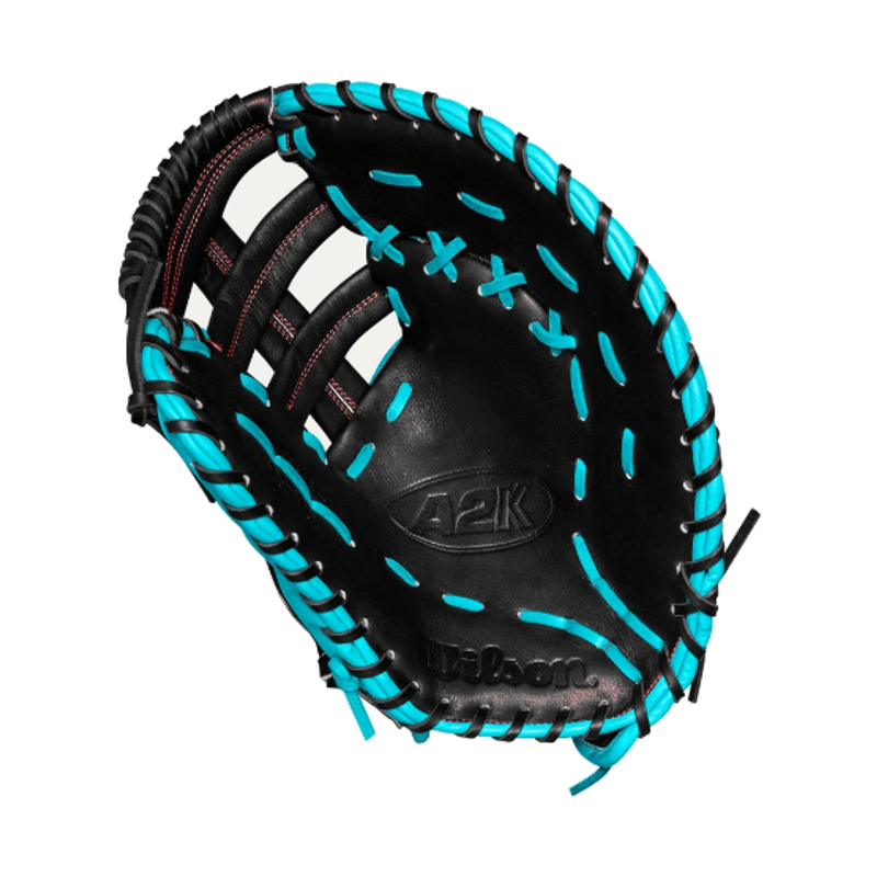 Wilson A2k 2025 Spring 1679CF Black/Teal 12.5 in